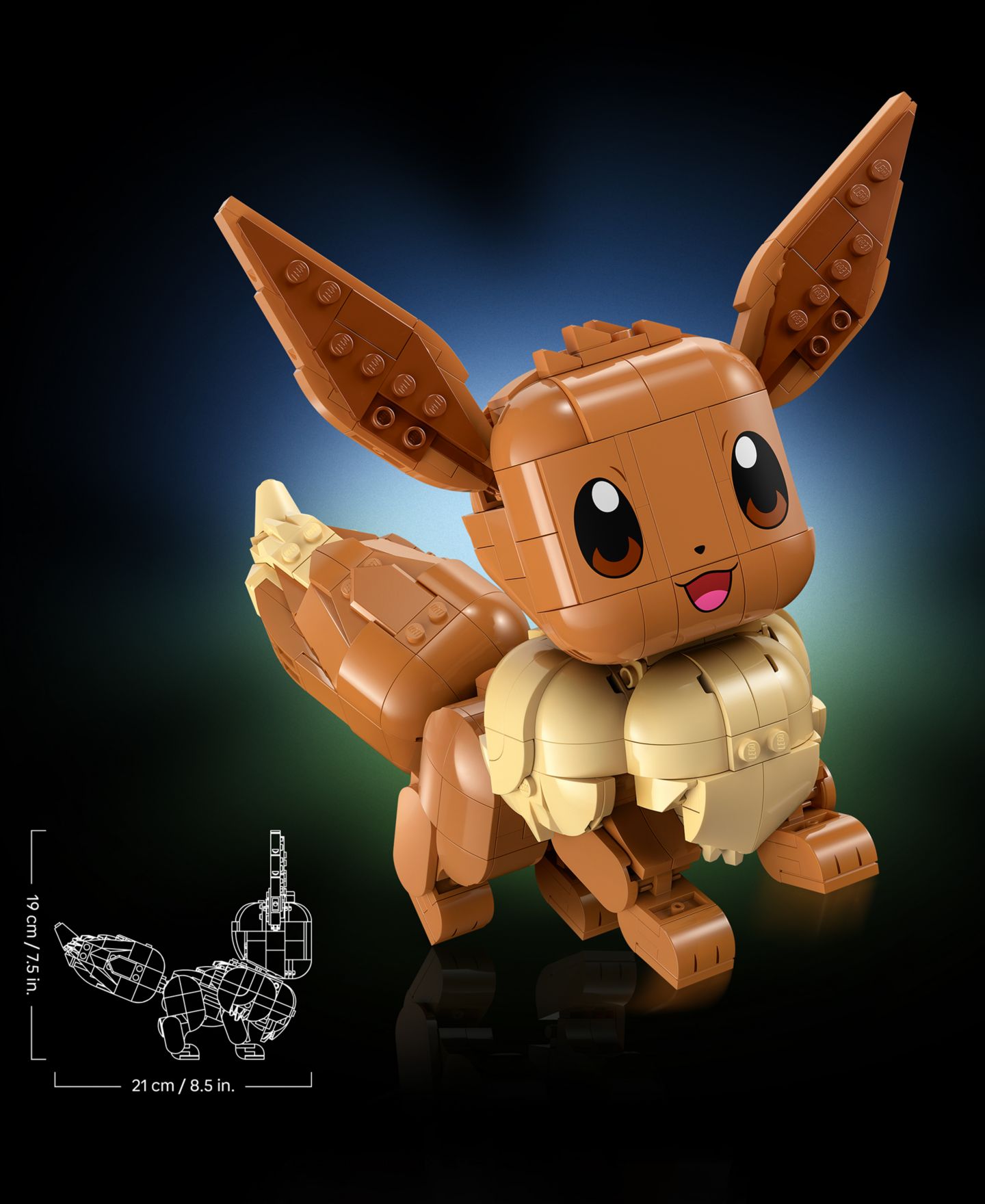 Детский конструктор LEGO® Pokémon Eevee Building Set 72151, 587 Pieces — фото 2
