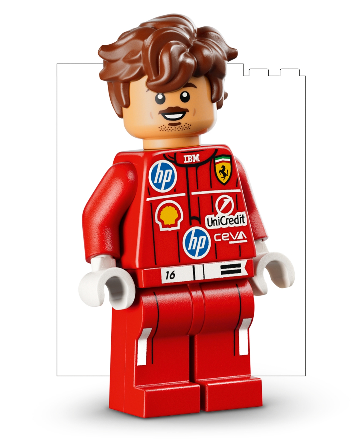 Lego Editions Scuderia Ferrari Hp Charles Leclerc Helmet 43014, 886 Pieces