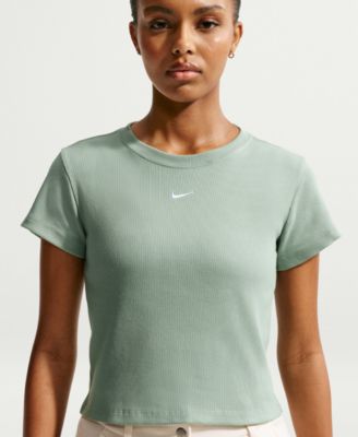 Sportswear Women's Tight Ribbed Short-Sleeve T-Shirt