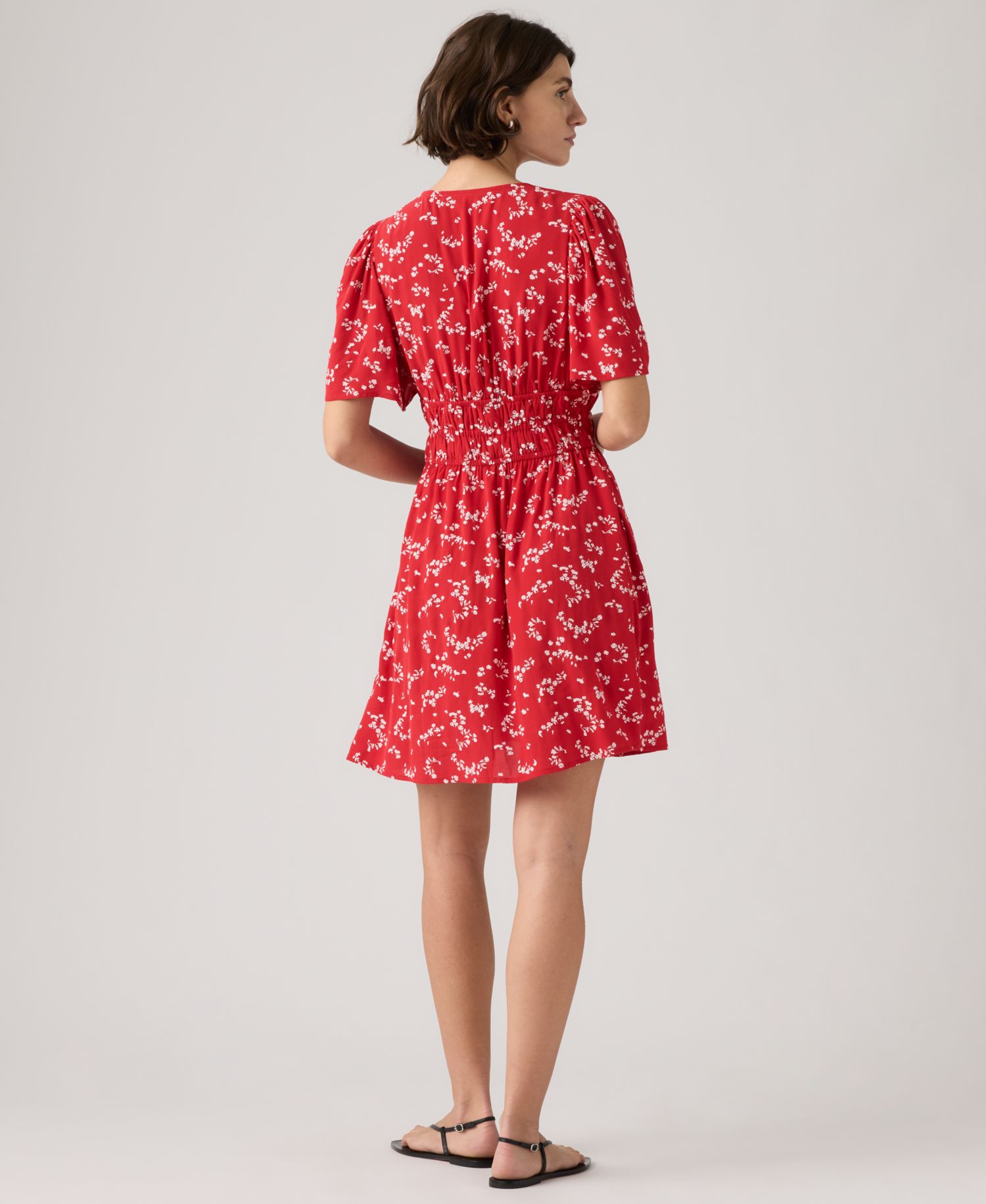 Women's Rylan V-Neck Mini Crepe Dress