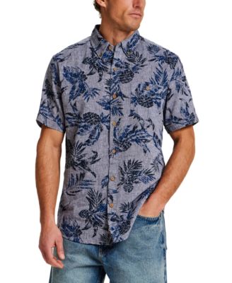 Men's Classic-Fit Short-Sleeve Button-Down  Shirt