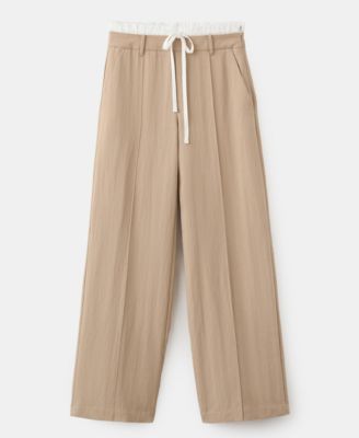 Women's Combined Waistband Lyocell Pants