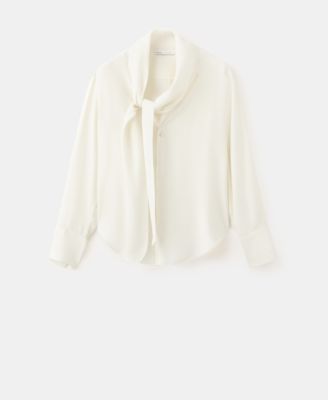 Women's Scarf Collar Blouse