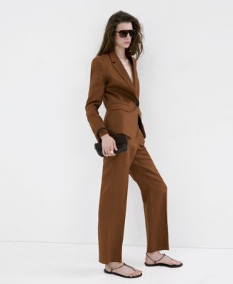 brown leather shift dress House Of Sunny - The Mini Satin Shift Dress - Chocolate main image 1
