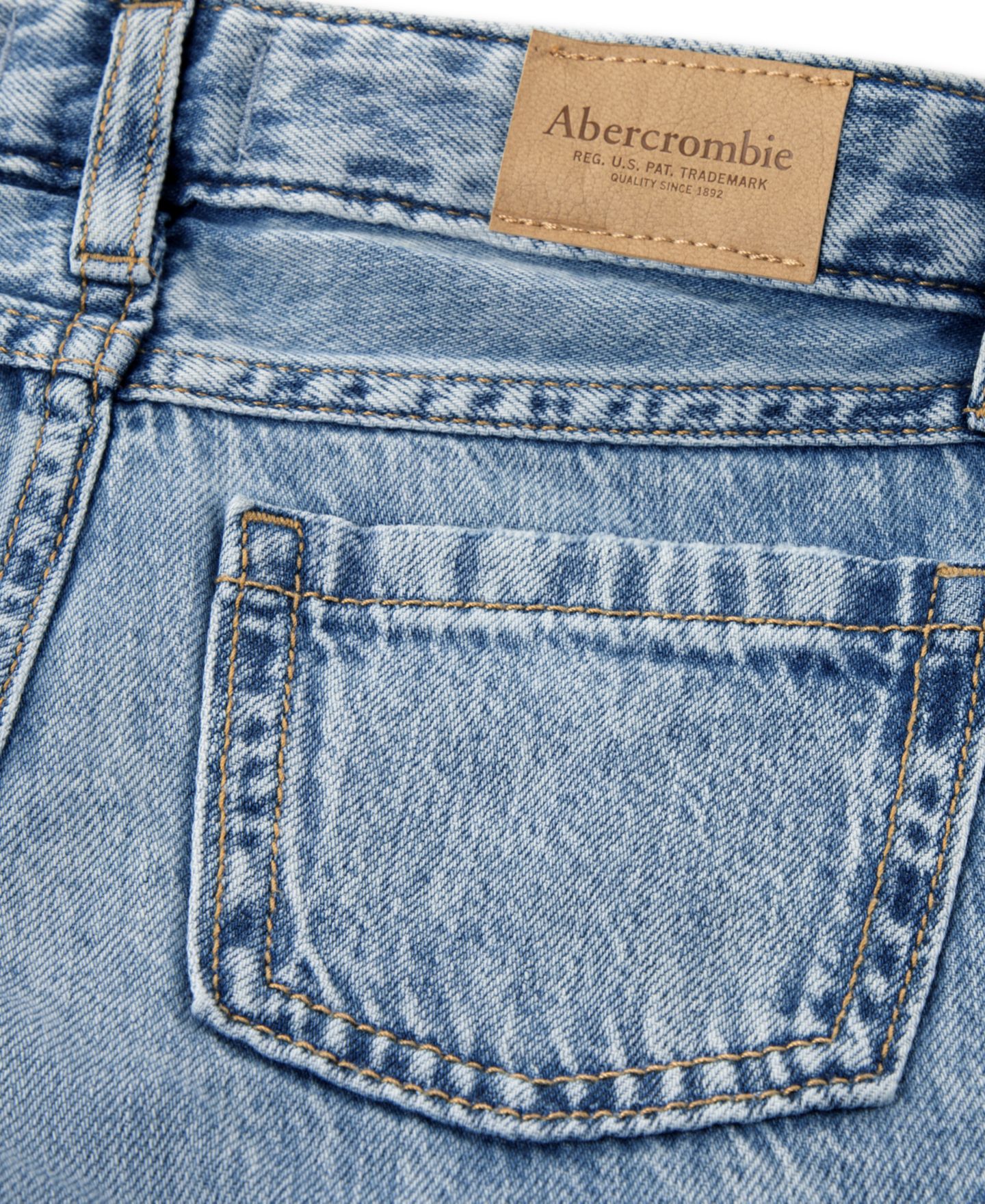 Джинсы abercrombie kids Low Rise Hearts Baggy Jeans для девочек-малышей, цвет: Синий — фото 4