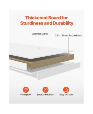 3 Tier Desktop Bookshelf 37 x 10 x 31.1 in Office Storage Organizer