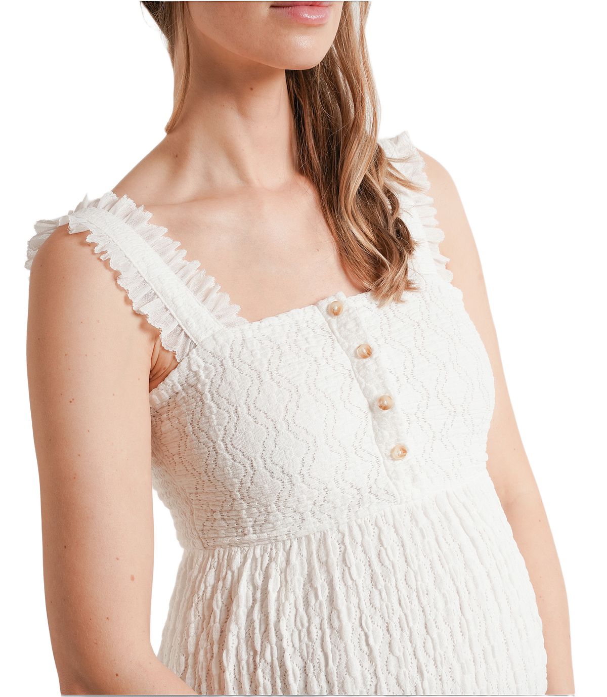NOM Maternity Women's NOM Emma Nursing Maxi Dress view 2 — MAYCSS fashion products