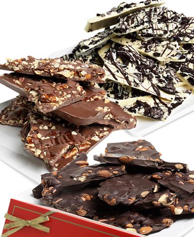 Golden Edibles® Belgian Chocolate Bark Trio Variety