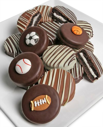 Golden Edibles® 10-Pc. Sports Belgian Chocolate Covered OREO® Cookies