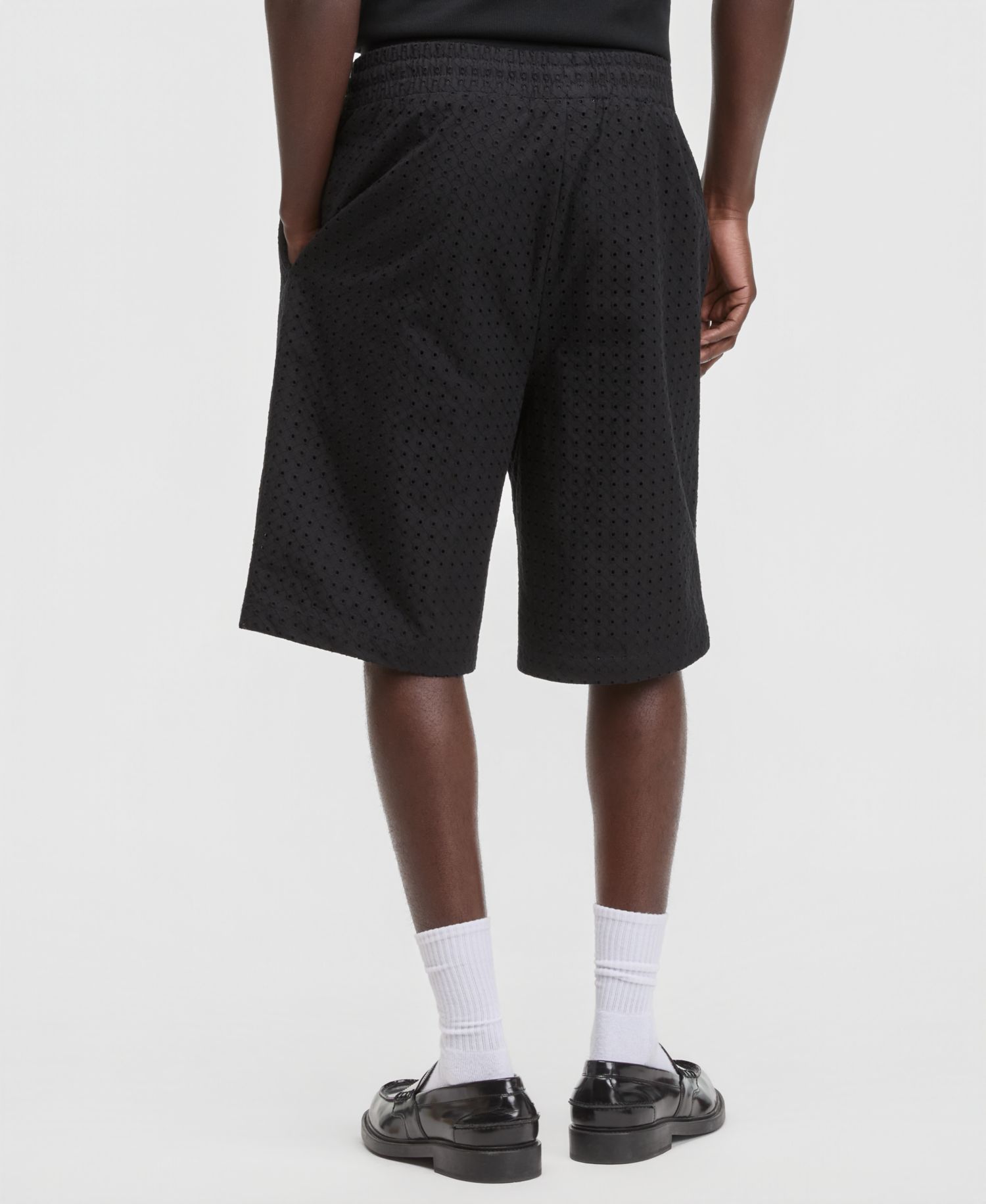 Men's Eyelet 11" Drawstring Shorts