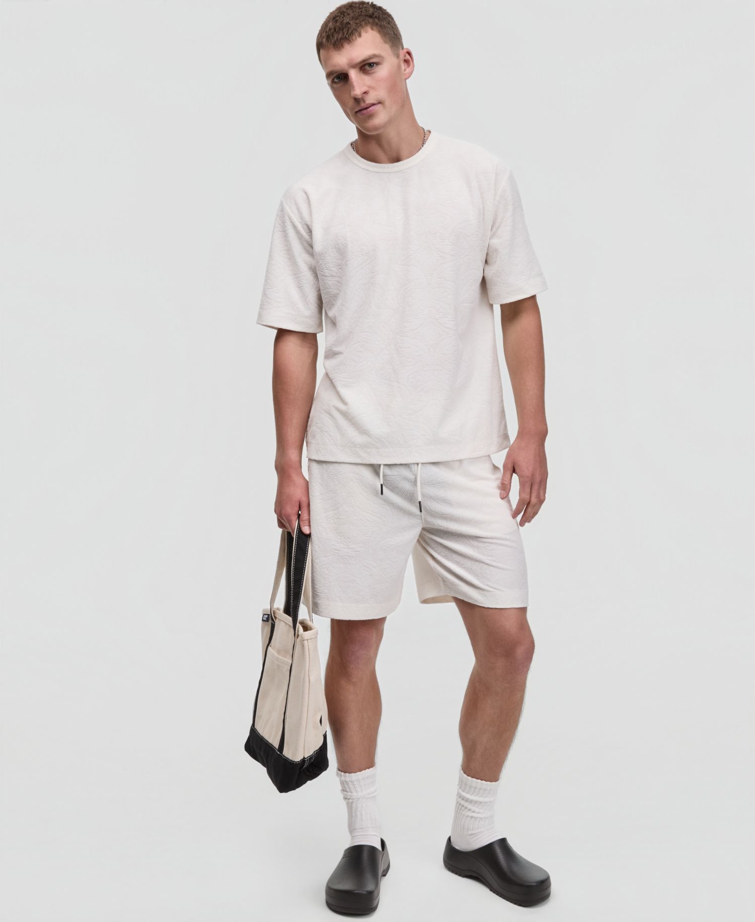 Men's Jacquard Terry 7" Shorts