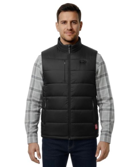 Мужской жилет ororo SureWarm 6-Zone Classic Heated, цвет: Чёрный