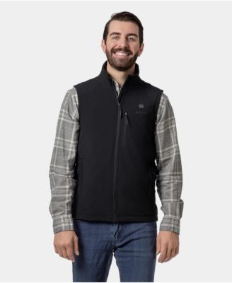 Men's 4-Zone Heated Softshell Vest