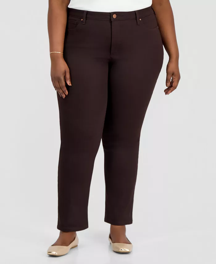 Plus Size Lexington Straight-Leg Jeans - thumbnail 3