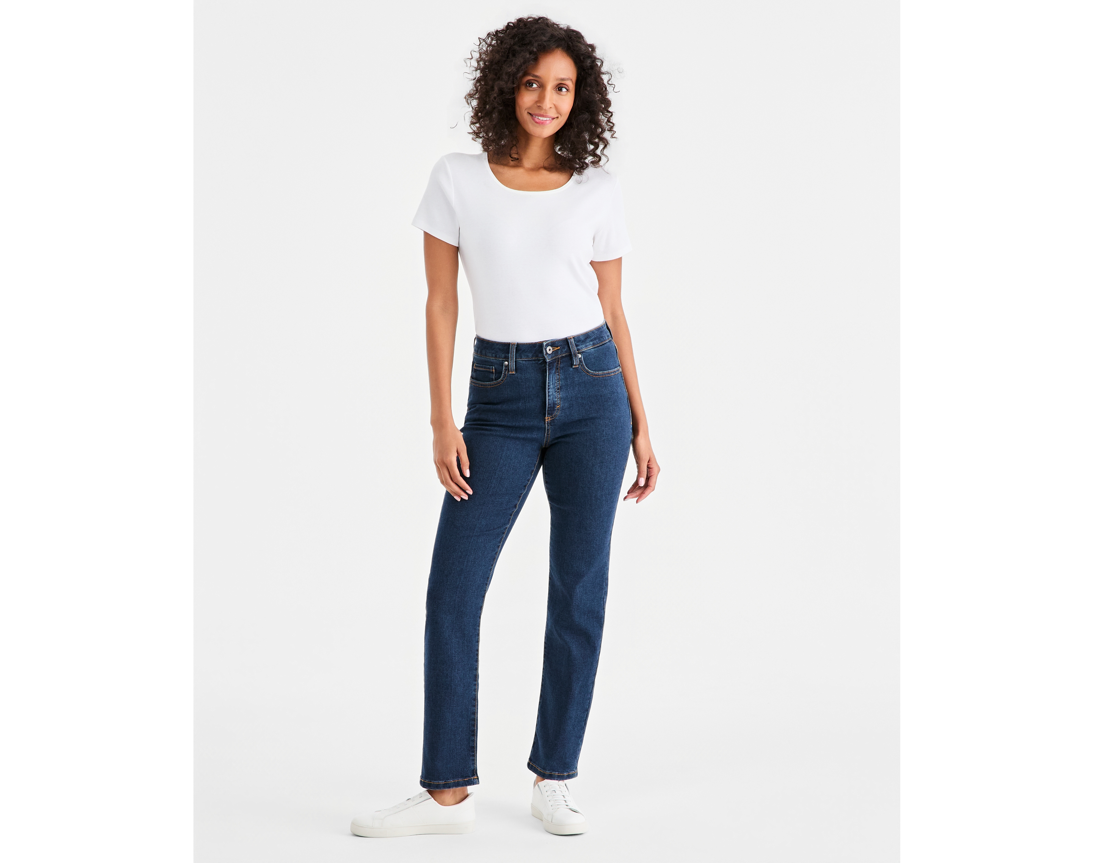 Style & Co Women's High Rise Straight-Leg Jeans, Regular, Short and Long Lengths, Created for Macy's