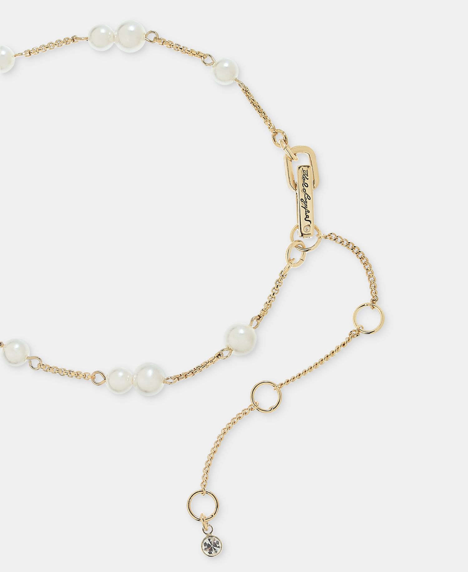 Imitation Pearl Collar Necklace