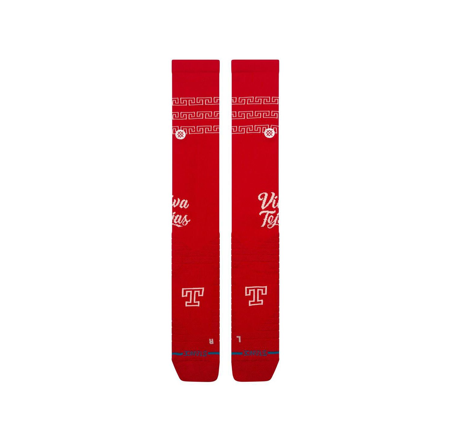 Men's and Women's Red Texas Rangers 2026 City Connect Over The Calf Socks