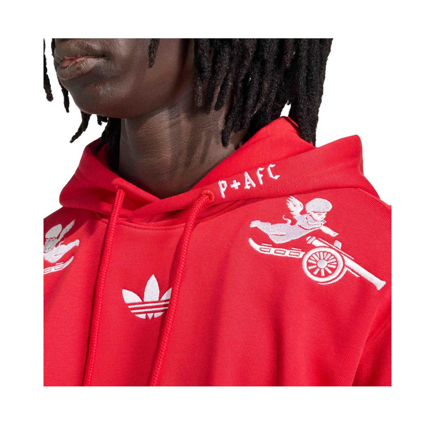 Men's Red Arsenal x Places Faces Hoodie