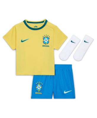 Baby Boys and Girls Brazil National Team 2026 Home Stadium Replica Kit