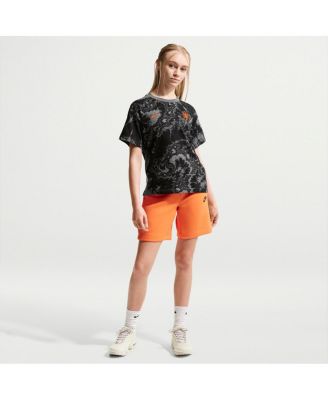 Big Boys and Girls Gray Netherlands National Team Allover Print T-Shirt