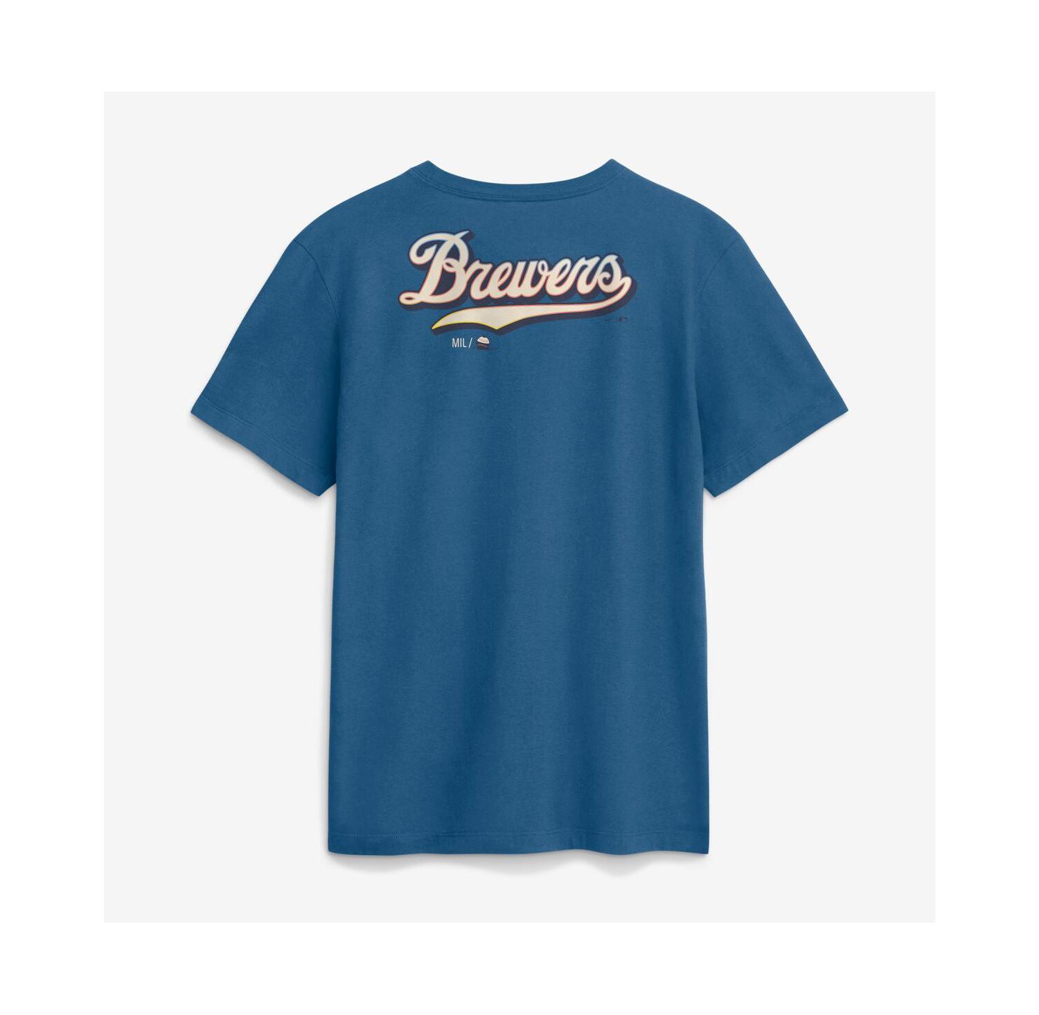 Men's Blue Milwaukee Brewers 2026 City Connect 2-Hit T-Shirt