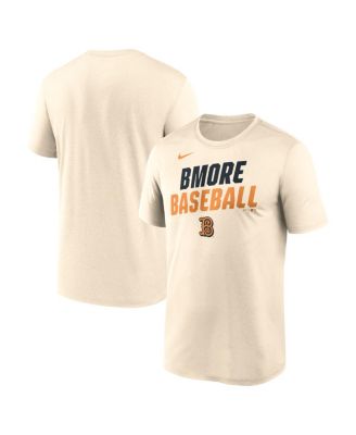Men's Cream Baltimore Orioles 2026 City Connect Team Phrase Script Dri-FIT T-Shirt