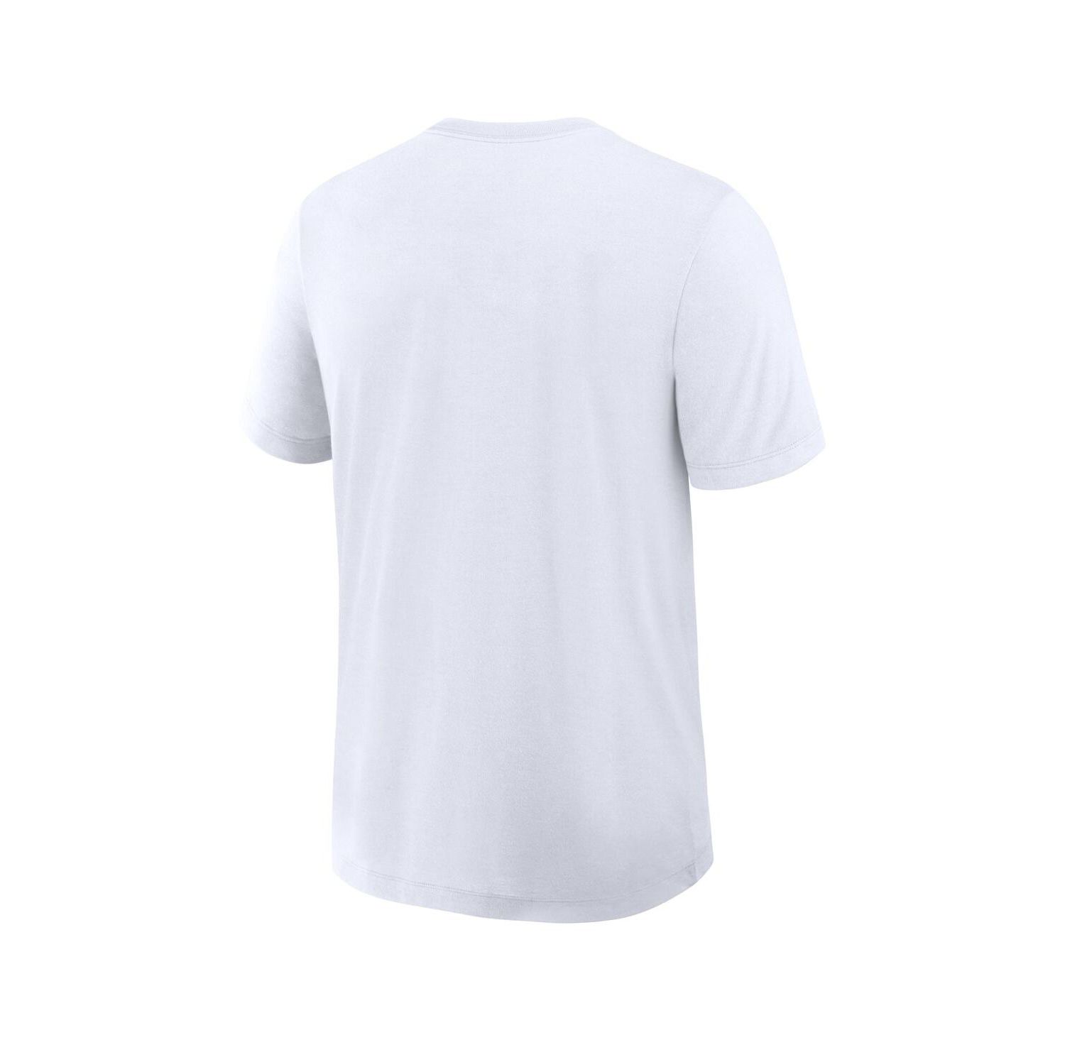 Men's White Los Angeles Dodgers Authentic Collection Early Work Tri-Blend Dri-FIT T-Shirt