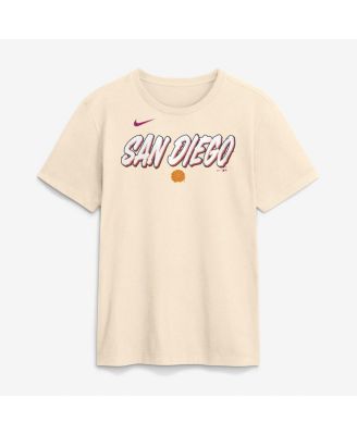 Men's Cream San Diego Padres 2026 City Connect Wordmark T-Shirt