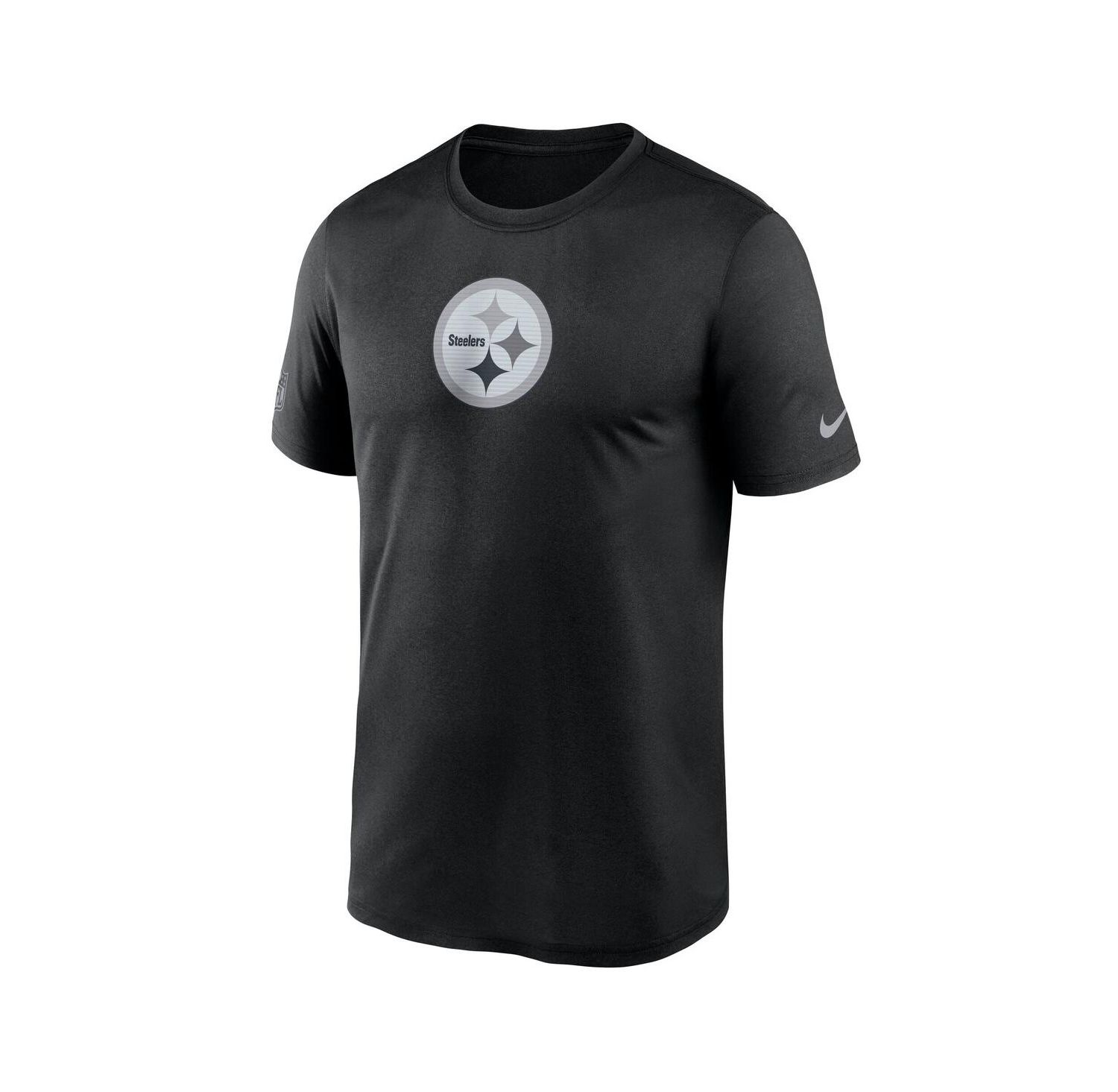Men's Black Pittsburgh Steelers Sideline Lead The Charge Legend Dri-FIT T-Shirt