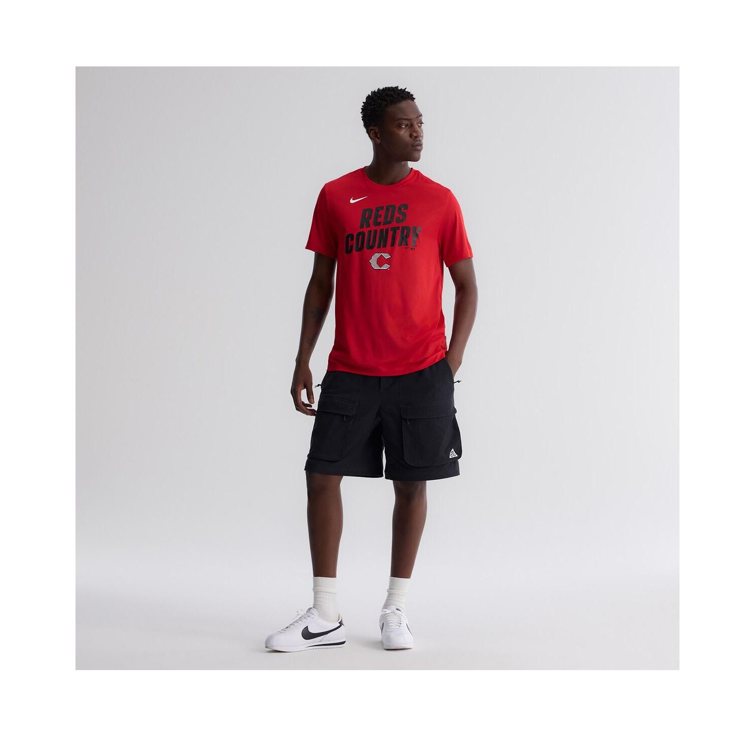 Men's Red Cincinnati Reds 2026 City Connect Team Phrase Script Dri-FIT T-Shirt