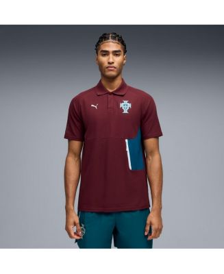 Puma Men's Maroon Portugal National Team Tech Polo Shirt - Macy's