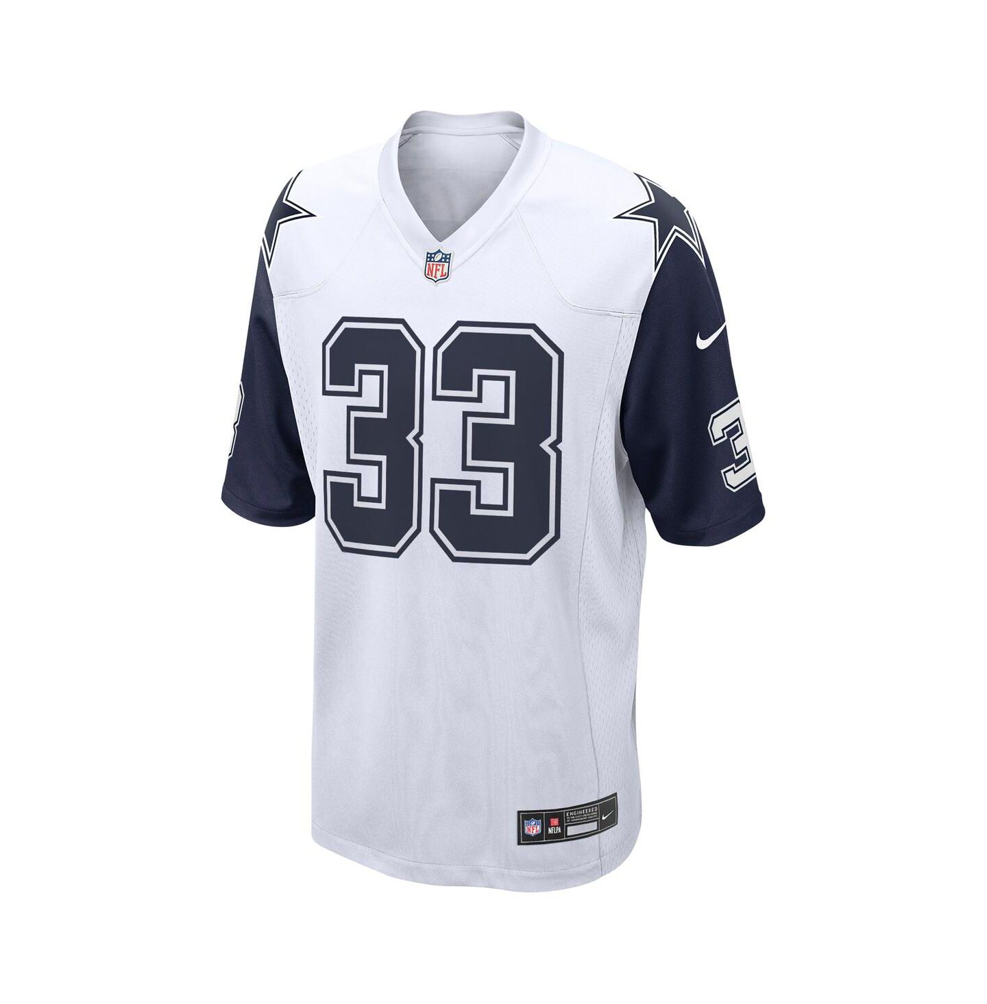 Мужской топ Nike Javonte Williams White Dallas Cowboys Alternate Game Jersey — фото 2