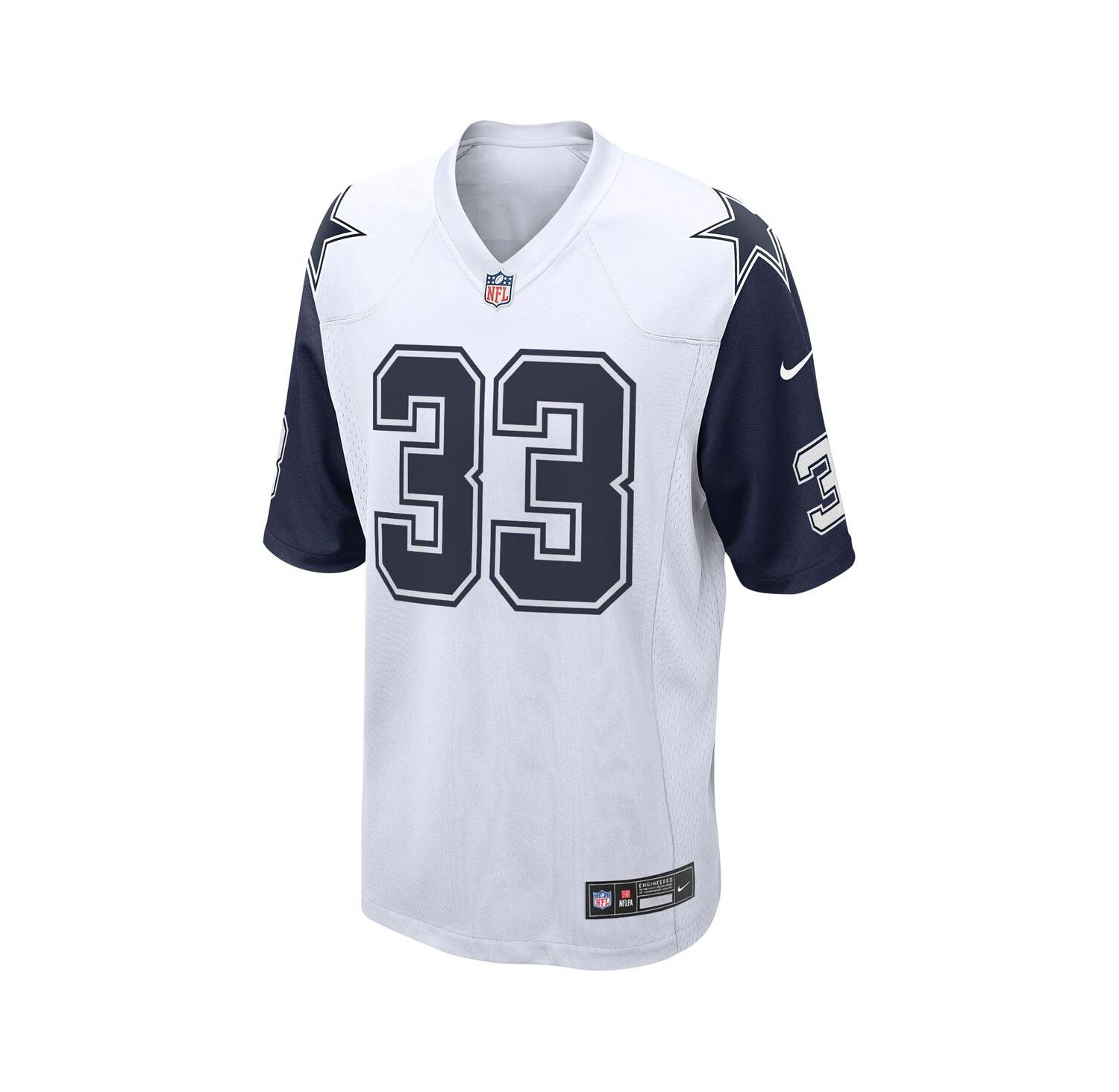 Men's Javonte Williams White Dallas Cowboys Alternate Game Jersey