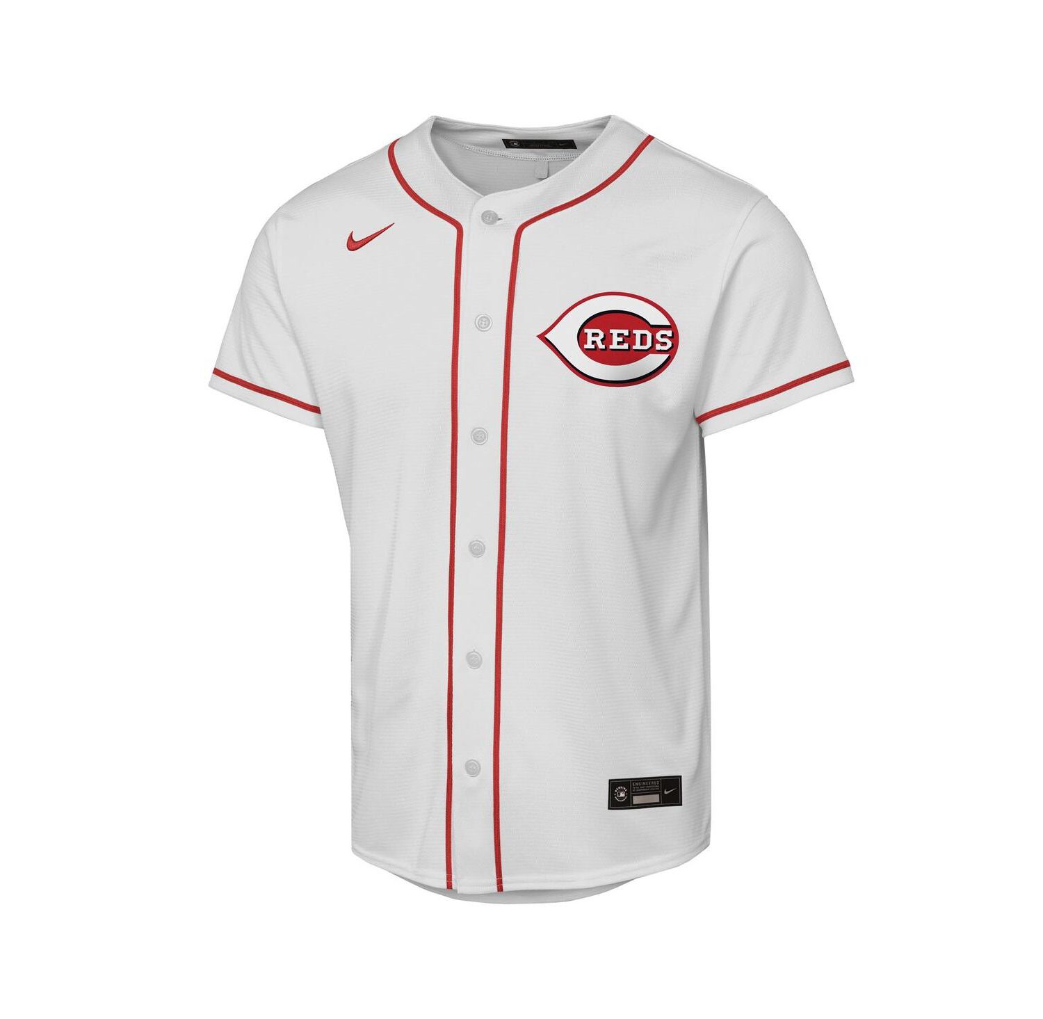 Big Boys and Girls Elly De La Cruz White Cincinnati Reds Home Replica Player Jersey