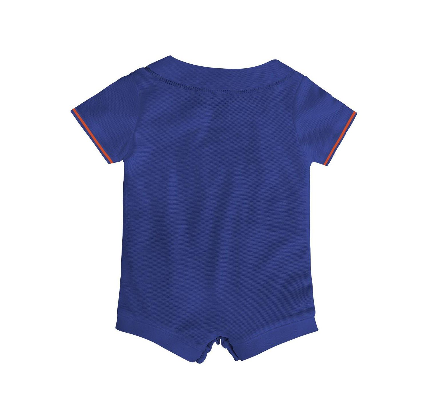 Baby Boys and Girls Royal New York Mets Alternate Replica Romper Jersey