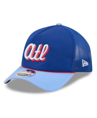 Men's Blue Atlanta Braves 2026 City Connect Apex 9FORTY Adjustable Hat