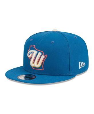 Men's Blue Milwaukee Brewers 2026 City Connect 9FIFTY Snapback Hat