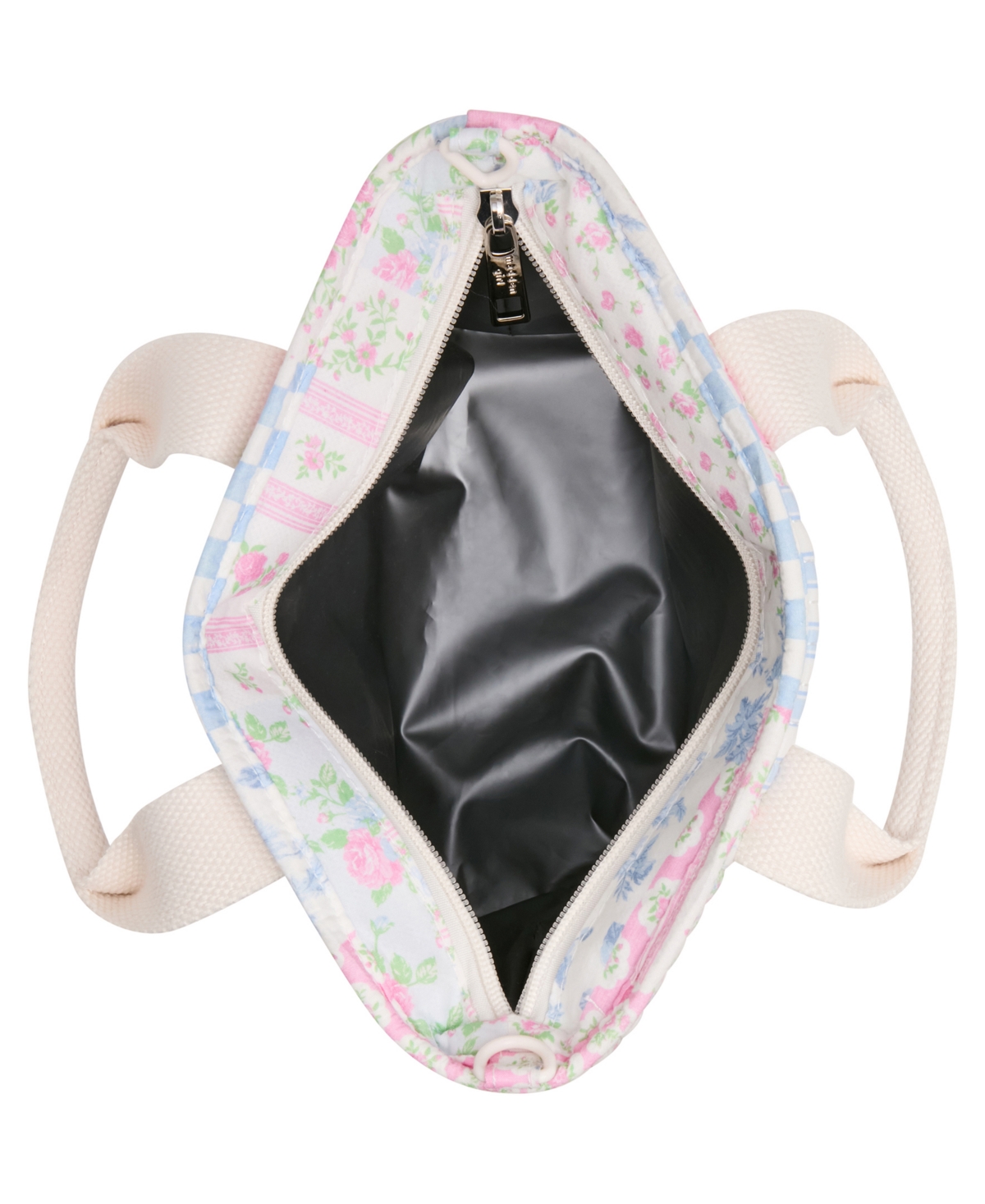 Madden Girl Lynxqc Quilted Cotton Dome Medium Backpack and Lunchbox Set