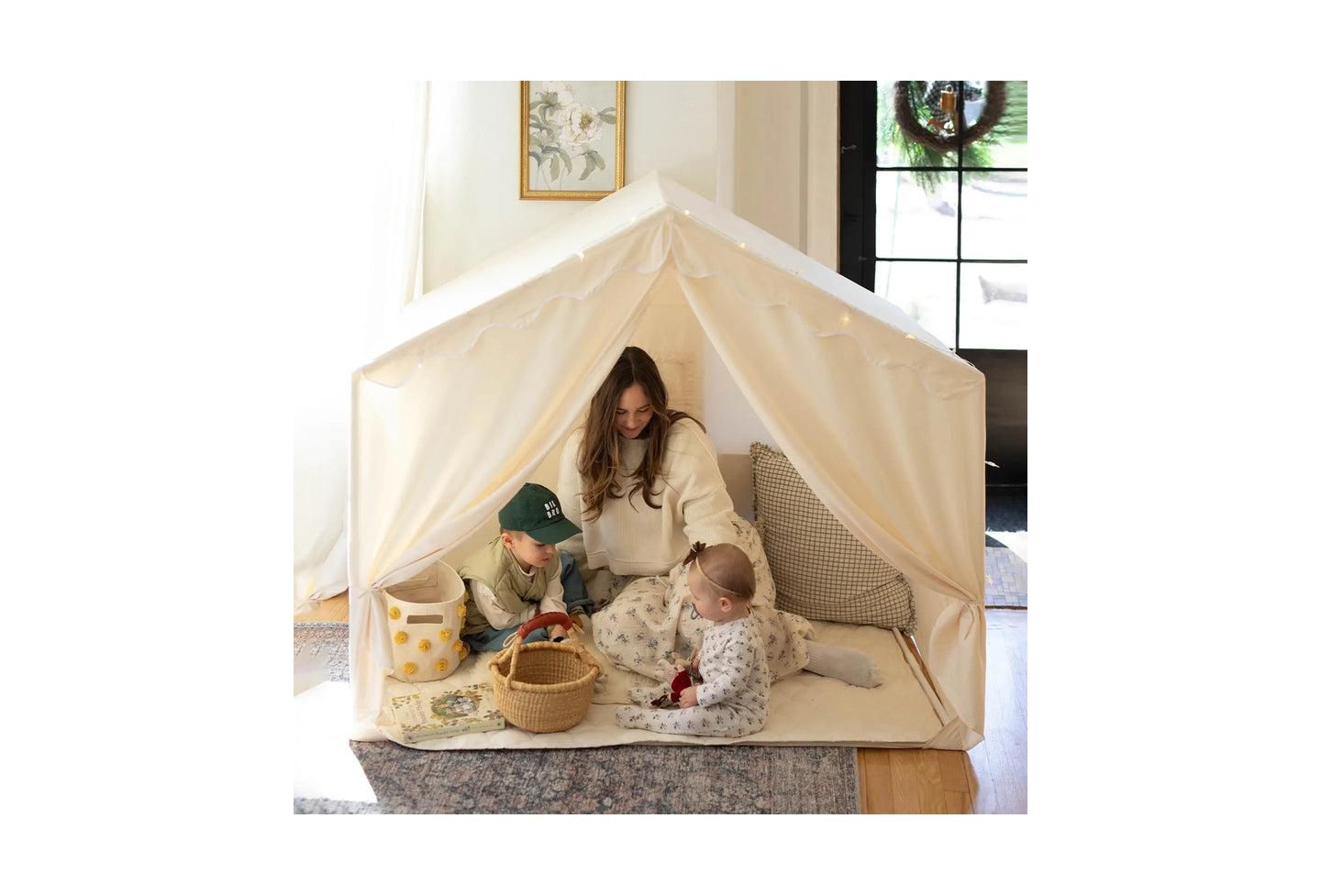 Детские игрушки Tiny Land Cozy Cabin Star Lights, 3-Piece Play Tent, Ages 3+ — фото 7