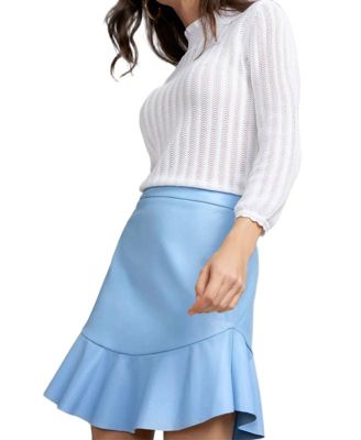 Women's Brianna Faux Leather Skirt