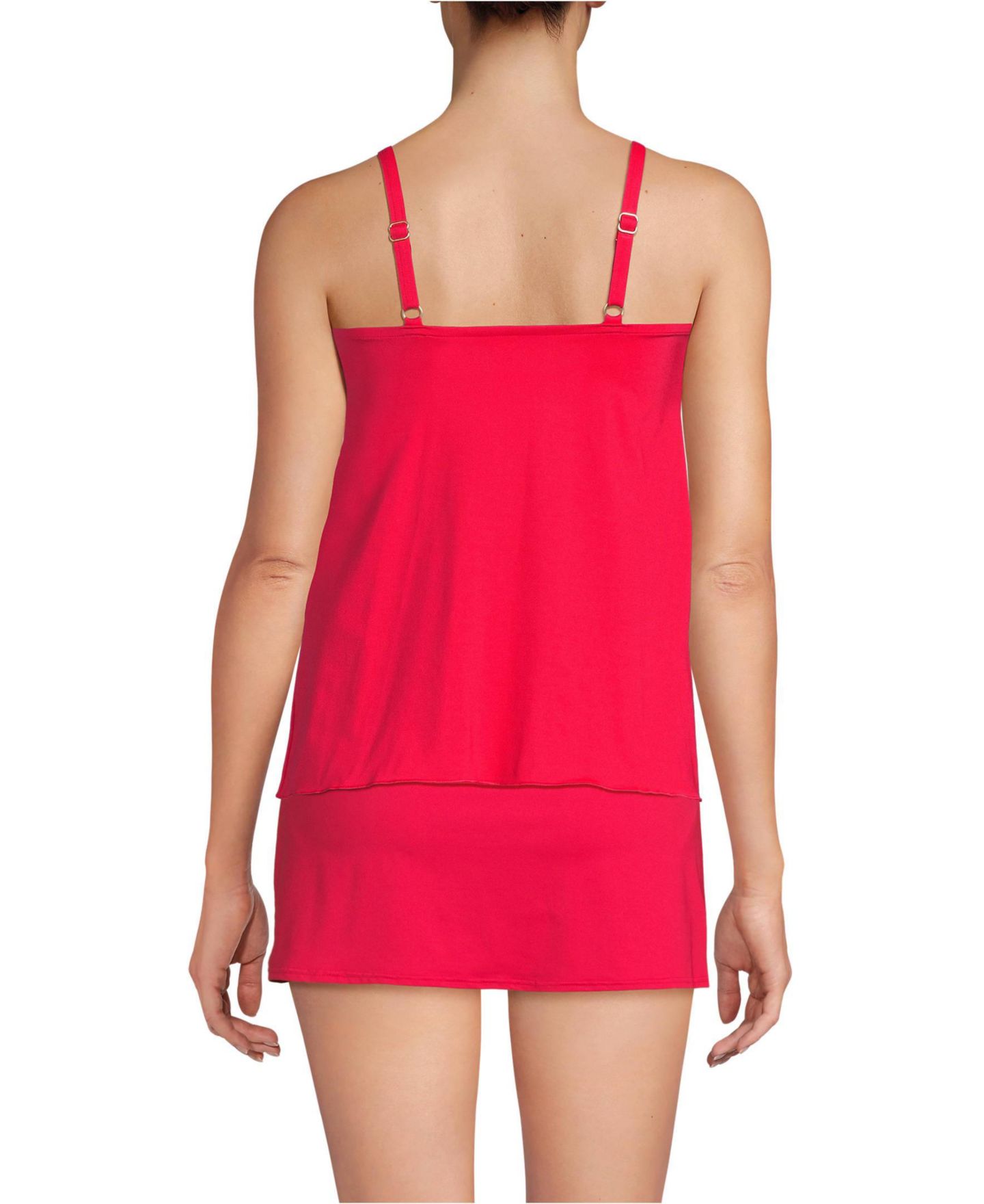 Верх бикини Tankini — Lands' End, цвет: Клубничный — фото 4