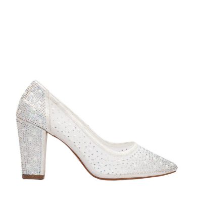 Women's Margaret  Ivory Lace Stiletto