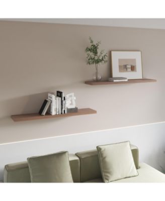 Greer Floating Shelf in Melamine x2