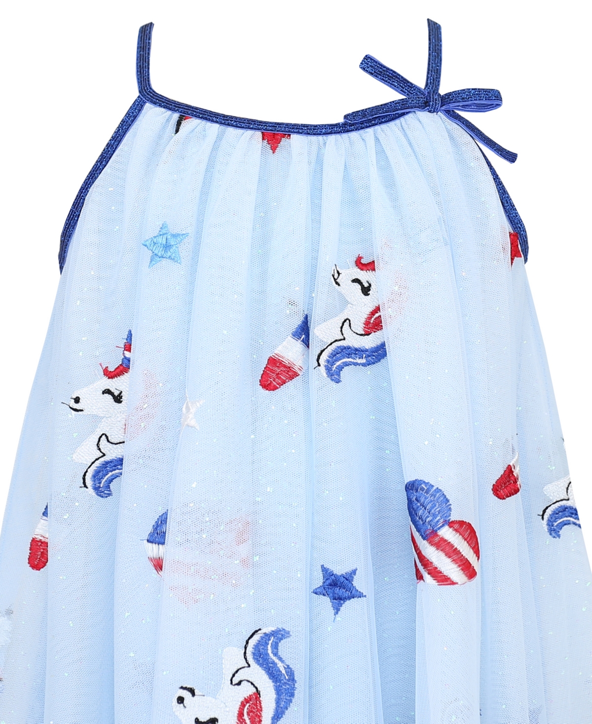 Pink & Violet Girls' 2T-6X Mesh Fluffy Dress
