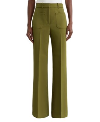 Women's Priya Twill High-Rise Flared Pants