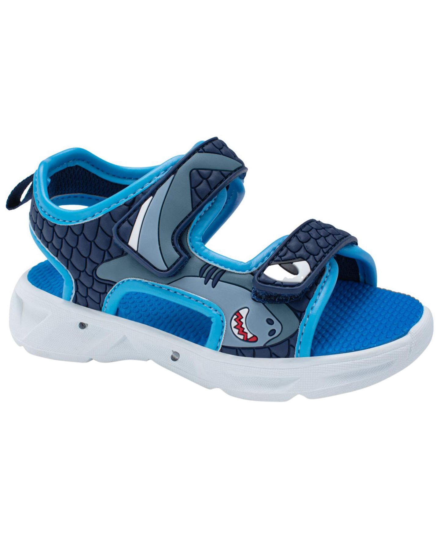 Сандалии Carter's Tanis Sandals для мальчиков-малышей, цвет: Синий / Серый — фото 1