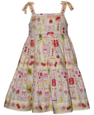 Girls' 2T-6X Tile Printed Dress