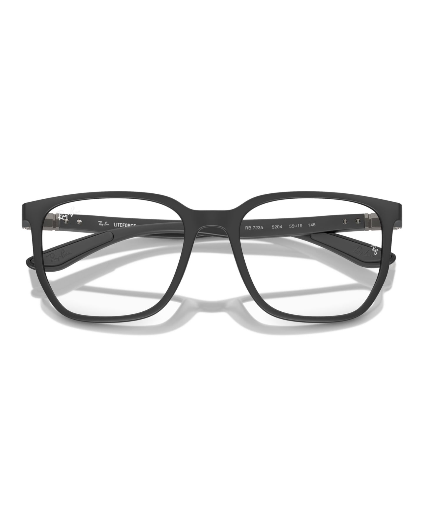 Очки Ray-Ban Irregular Unisex Eyeglasses, RB7235, цвет: Песочный чёрный — фото 5