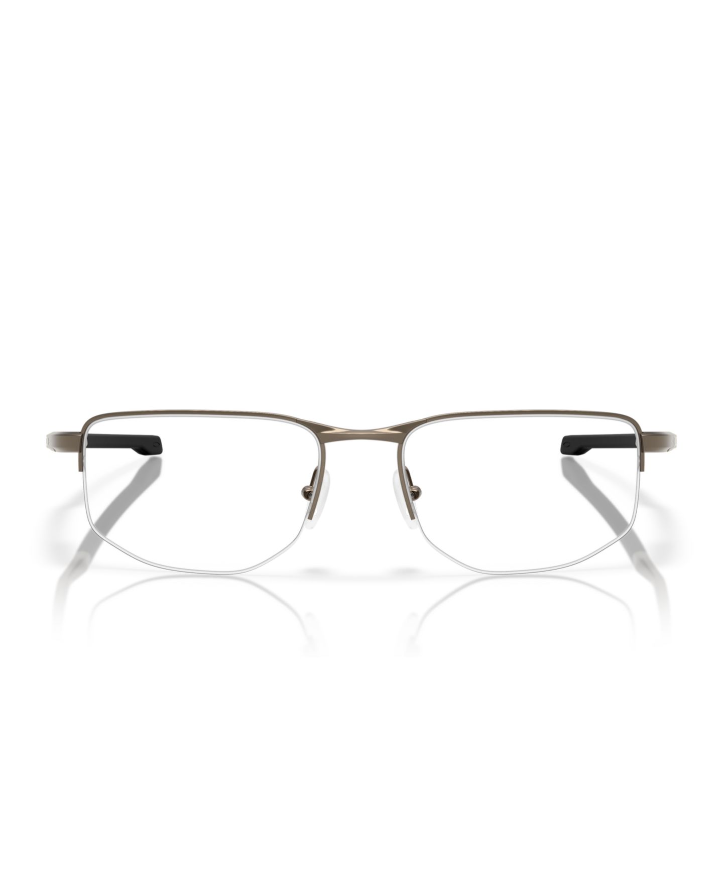 Мужские очки Oakley Rectangle Addams 0.5 Eyeglasses, OX3035, цвет: Оловянный — фото 3