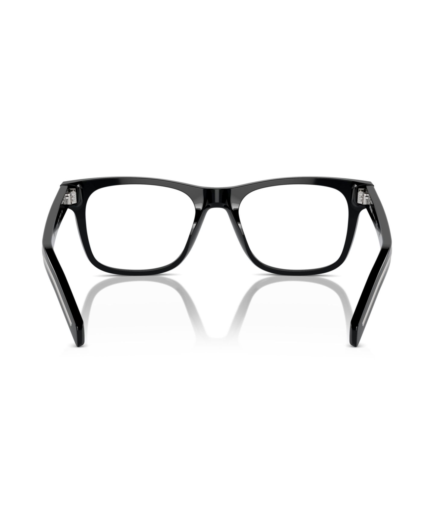 Мужские очки PRADA Pillow Eyeglasses, PR A13V, цвет: Чёрный — фото 4